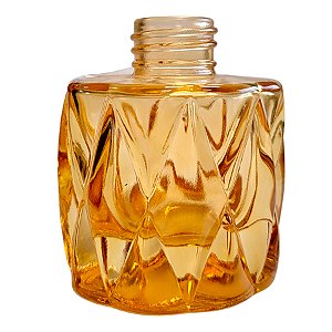 Frasco para Perfumaria de Vidro - Mel - 80ml - 1 unidade - Rizzo