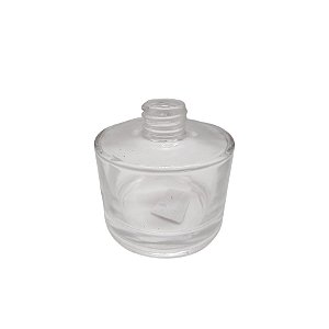 Frasco para Perfumaria de Vidro Largo - Picolo Transparente - 240ml - 1 unidade - Rizzo