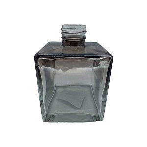 Frasco para Perfumaria de Vidro Cubo - Preto Degrade - 250ml - 1 unidade - Rizzo