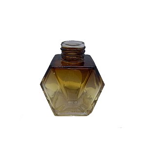 Frasco para Perfumaria de Vidro Quadrado - Viena Amabar - 100ml - 1 unidade - Rizzo