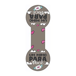 Etiqueta Adesiva - Lacre Mimo Para Você - 9,5cm - 40 unidades - Rizzo