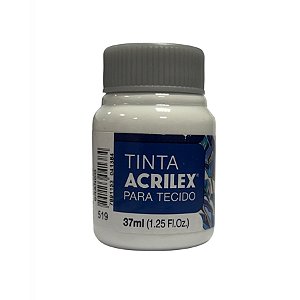 Tinta Para Tecido 37ml - Branco - 1 unidade - Acrilex - Rizzo