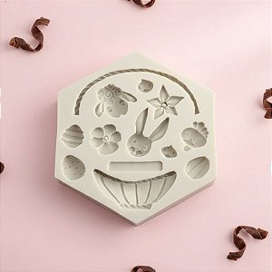 Molde de Silicone Páscoa P20 - Molds Planet
