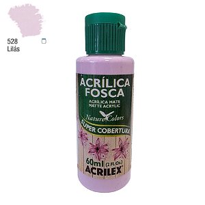 Tinta Acrílica Fosca 60ml - Lilás - 1 unidade - Acrilex - Rizzo