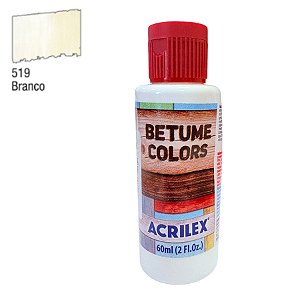 Betume Colors - Branco - 60ml - 1 unidade - Acrilex - Rizzo