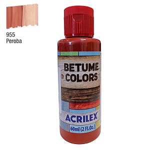 Betume Colors - Peroba - 60ml - 1 unidade - Acrilex - Rizzo