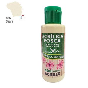 Tinta Acrílica Fosca 60ml - Saara - 1 unidade - Acrilex - Rizzo