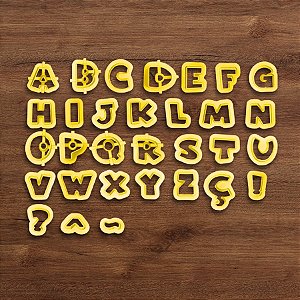 Cortador Letras Maiúscula Blue Star