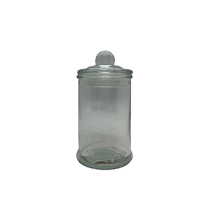 Pote de Vidro com Tampa - 6x11cm - 150ml - 1 unidade - Rizzo