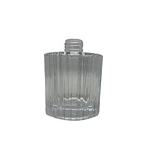 Frasco Para Perfumaria de Vidro Napoli sem Tampa -  200ml - Rosca 28/410 - 1 unidade - Rizzo