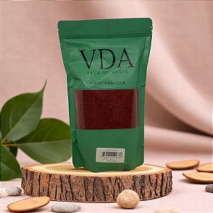 Cera Vegetal Areia Pronta para Vela - Bordô - 500g - 1 unidade - Rizzo