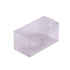 Caixa Transparente De Acetato Retangular - Cod.A - 9x4,5x4,5cm - 10 unidades - Rizzo