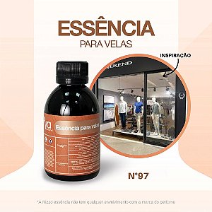 Essência Overend Concentrada Para Velas N°97 - 100g - 1 unidade - Vya - Rizzo