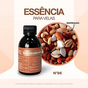 Essência Nozes Concentrada Para Velas N°96 - 100g - 1 unidade - Vya - Rizzo