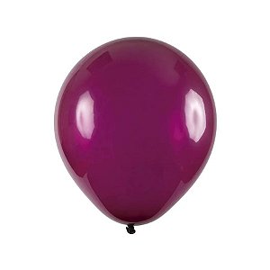 Balão de Festa Redondo Profissional Látex Liso - Orquidea - 1 unidade - Artlatex - Rizzo