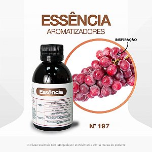 Essência Uva Concentrada Para Ambientes N°197 - 100g - 1 unidade - Vya - Rizzo