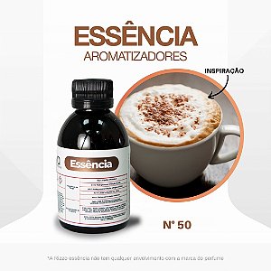 Essência Cappuccino Concentrada Para Ambientes N°50 - 100g - 1 unidade - Vya - Rizzo