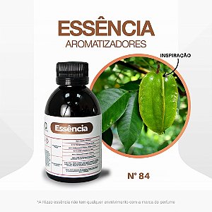 Essência Flor De Carambola Concentrada Para Ambientes N°84 - 100g - 1 unidade - Vya - Rizzo