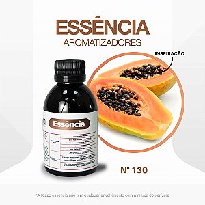Essência Mamão Papaya Concentrada Para Ambientes N°130 - 100g - 1 unidade - Vya - Rizzo