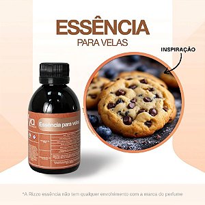 Essência Cookie Mirtilo com Chocolate Concentrada Para Velas - 100g - 1 unidades - Vya - Rizzo