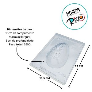 Forma de Acetato Especial Ovo Minion Bob 350g - Ref.11002 - 1 unidade - BWB - Rizzo