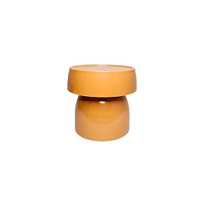 Boleira Cogumelo Pequena - Caramelo - 12x13cm - 1 unidade - Rizzo
