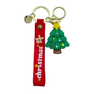 Chaveiro Árvore de Natal - 5cm - 1 unidade - Rizzo