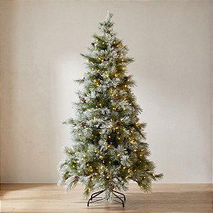 Árvore de Natal Nassau Com 400 Leds - Bivolt - 537 Hastes - 2,1m - 1 unidade - Cromus - Rizzo