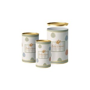 Lata Para Ovo Rígida - Tonal - Verde - 1 unidade - Cromus - Rizzo