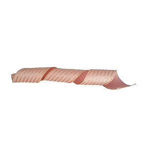 Fita Decorativa Aramada de Natal - Dourado/Rosa - 10cm x 9,14m - 1 unidade - Rizzo