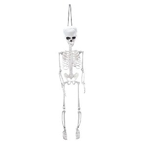 Enfeite Decorativo Halloween - Esqueleto Charlie - 75cm - 1 unidade - Cromus - Rizzo
