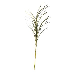 Galho Decorativo - Verde Com Glitter - 78cm - 1 unidade - Rizzo