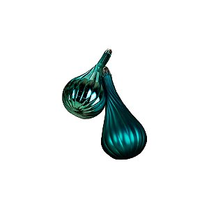Pendente Decorativo de Natal - Azul - 12cm - 1 unidade - Rizzo