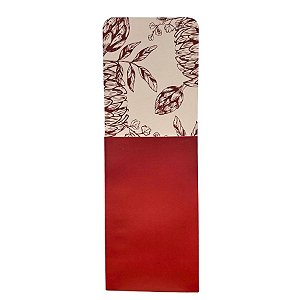 Porta Talheres - Casamento Escarlate - 8 unidades - Cromus - Rizzo