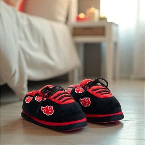 Pantufa Sneaker Itachi Icons - Naruto - M 36/38 - 25x10cm - 1 unidade - Zona Criativa - Rizzo