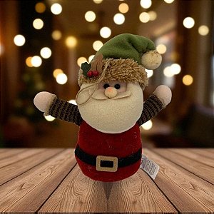 Enfeite Para Pendurar De Natal - Noel - Vermelho, Verde e Branco - 18,5cm - 1 unidade - Cromus - Rizzo
