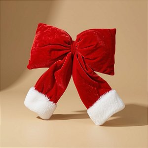 Enfeite Para Pendurar De Natal - Laço Vermelho - 36cm - 1 unidade - Rizzo