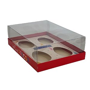 Caixa Desgustação Para 4 Ovos de 100g - Feelings - 6 unidades - Cromus - Rizzo