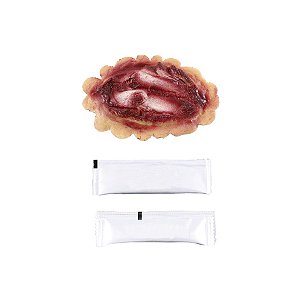 Kit Maquiagem Corporal para Halloween - Osso Falso - 1 unidade - Cromus - Rizzo