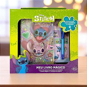 Kit Meu Livro Mágico - Stitch - 1 unidade - Disney Original - Rizzo