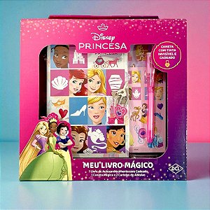 Kit Meu Livro Mágico - Princesas - 1 unidade - Disney Original - Rizzo