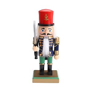 Soldado de Chumbo de Madeira com Espada - 20 cm - Modelo B - 1 unidade - Rizzo