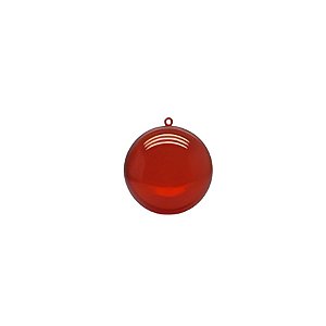 Bola de Acrílico Vermelho - 8cm - 10 unidades - Rizzo