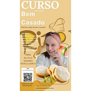 Curso Bem Casado Semi Prático - Presencial - Chef Chis Boiago - 1 unidade - Rizzo