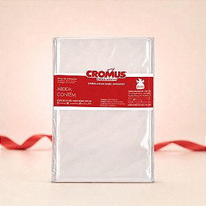 Saco Transparente - 20x29cm - 50 unidades - Cromus - Rizzo