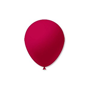 Balão de Festa Látex Liso - Fucsia -  unidades - FestBall   - Rizzo