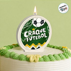 Vela Plana - Futebol - 7x8,5cm - 1 unidade - Regina - Rizzo
