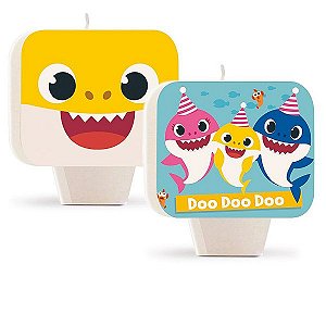Vela Plana Festa Baby Shark - Cromus - Rizzo Festas