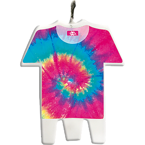 Vela Plana Festa Tie Dye - 01 Unidade - Festcolor - Rizzo Festas