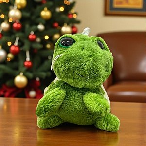 Chaveiro de Pelúcia Tartaruga - Verde - 5x8x4cm - 1 unidade - Rizzo